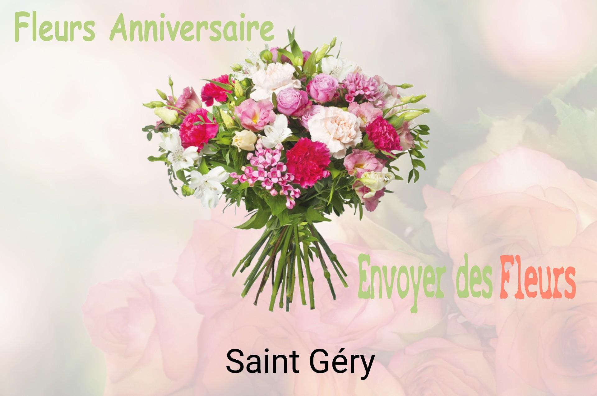 Bouquet de fleurs d’anniversaire livré à Saint-Géry